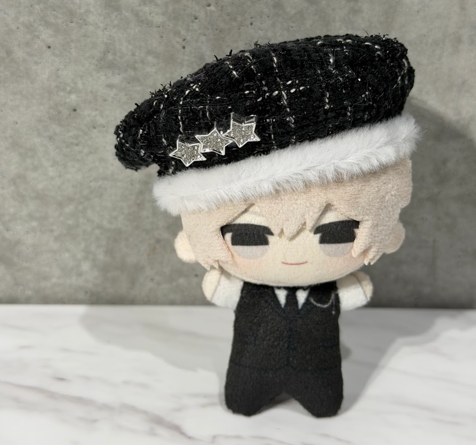 【10cm】ツイードスターベレー帽（全2種）