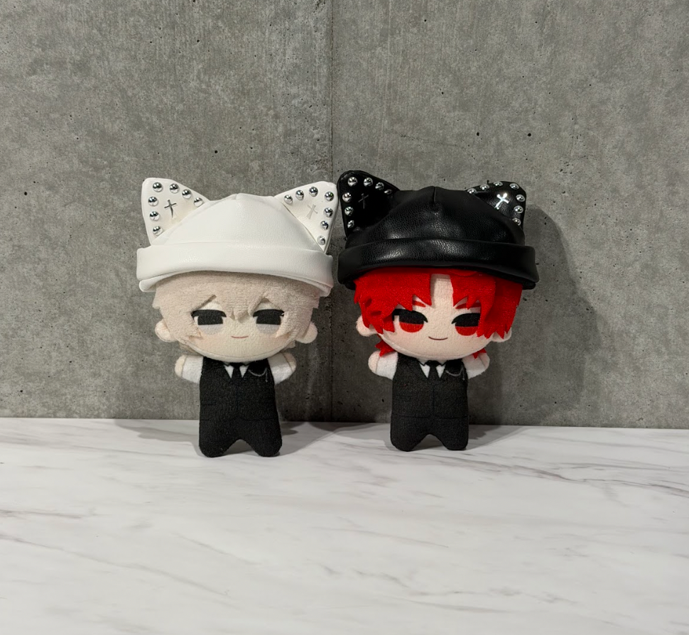 【10cm】 クロスねこ帽子（全2種）