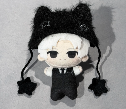 【10cm】星ストーンねこ耳ぬい帽子