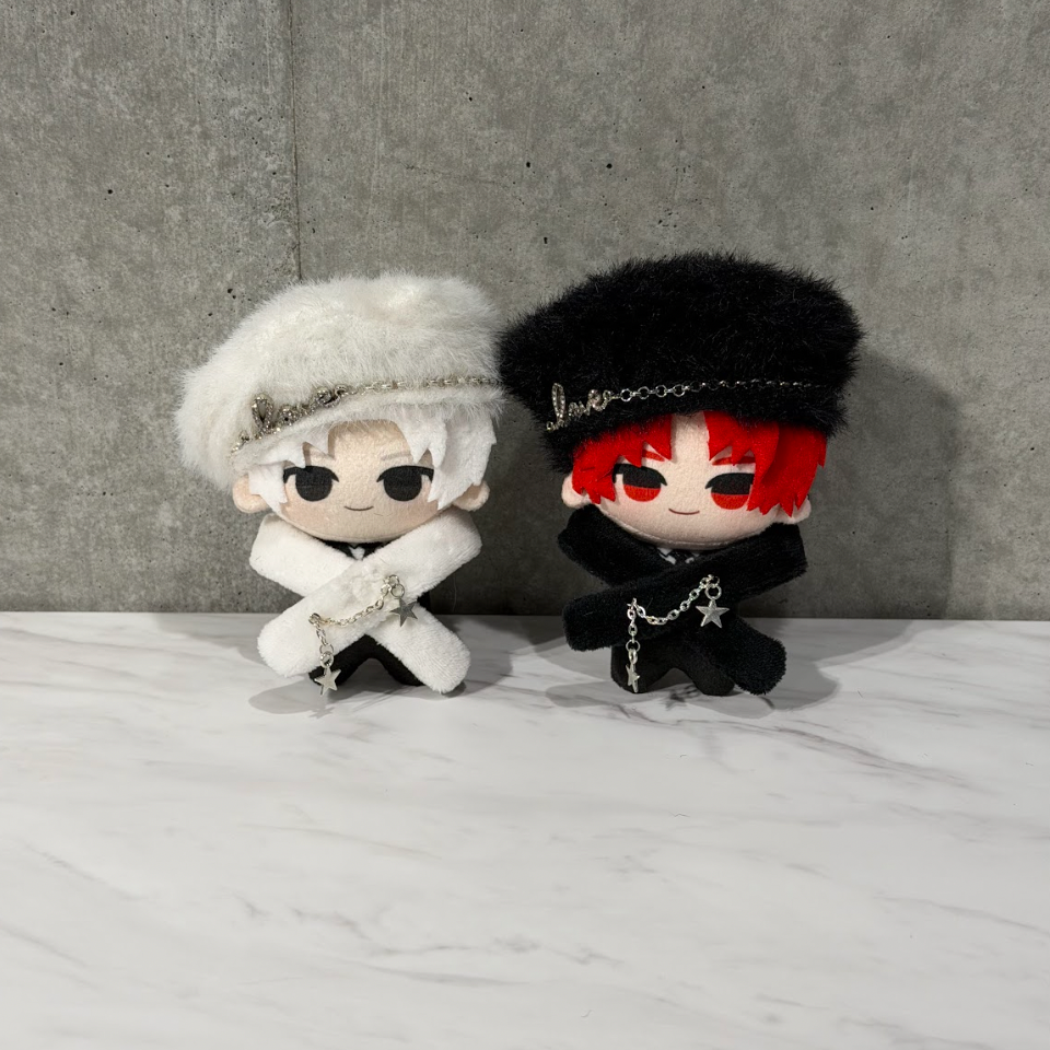 【10cm】ラブリーベレー帽＋マフラーセット（全2種）