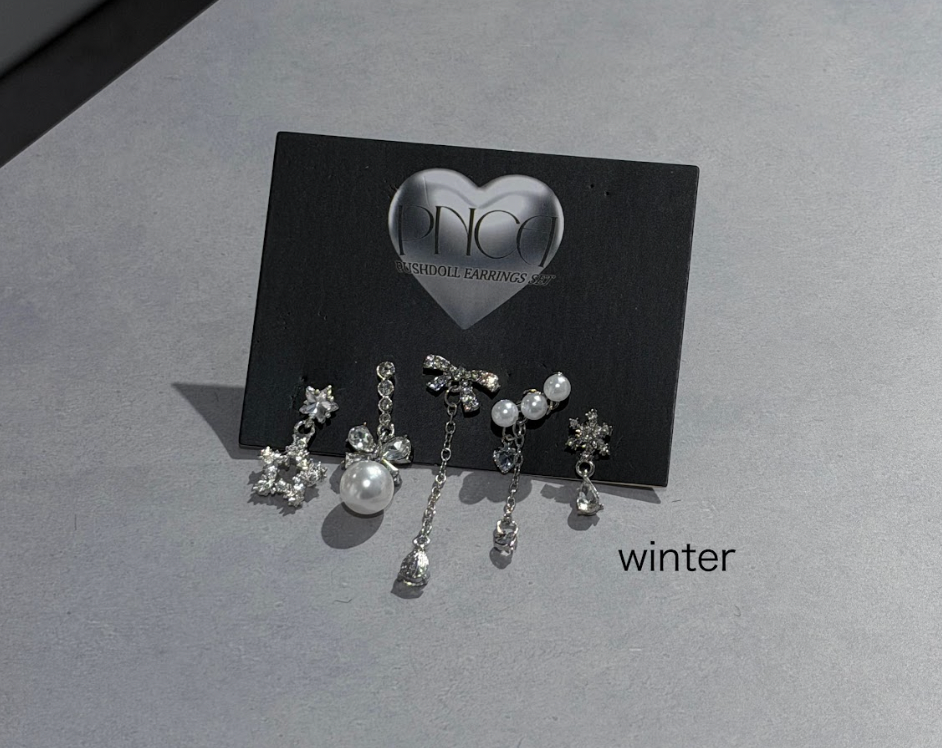 ぬいピアス（全3種）