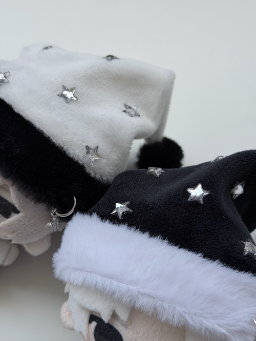 【10cmぬい服】サンタ帽子(全2色)