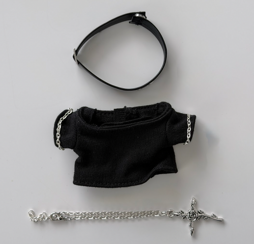 ゴシッククロスぬい服（白・黒）