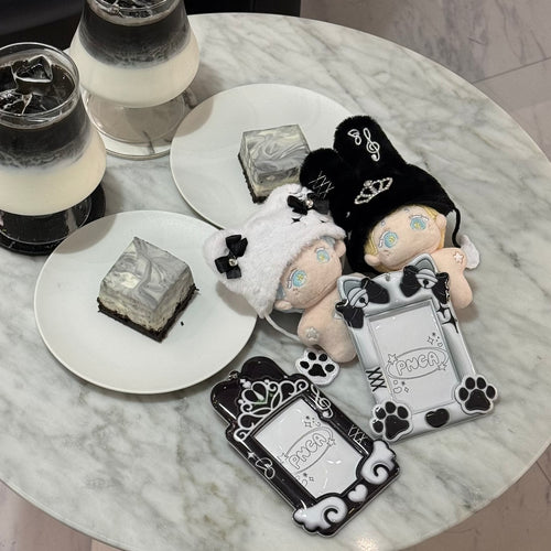 【10cmぬい服】うさおじょ&あざにゃん 推し活シリーズ🖤by PNCA