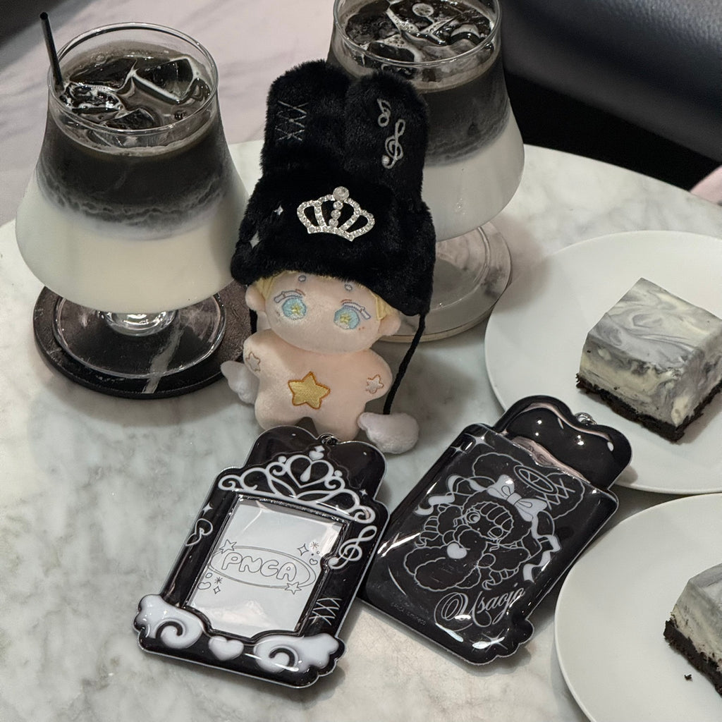 【ぷっくりトレカホルダー】うさおじょ&あざにゃん 推し活シリーズ🖤by PNCA