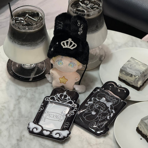 【ぷっくりトレカホルダー】うさおじょ&あざにゃん 推し活シリーズ🖤by PNCA