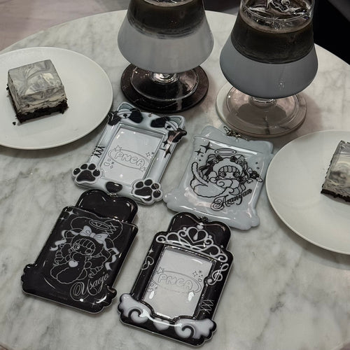 【ぷっくりトレカホルダー】うさおじょ&あざにゃん 推し活シリーズ🖤by PNCA