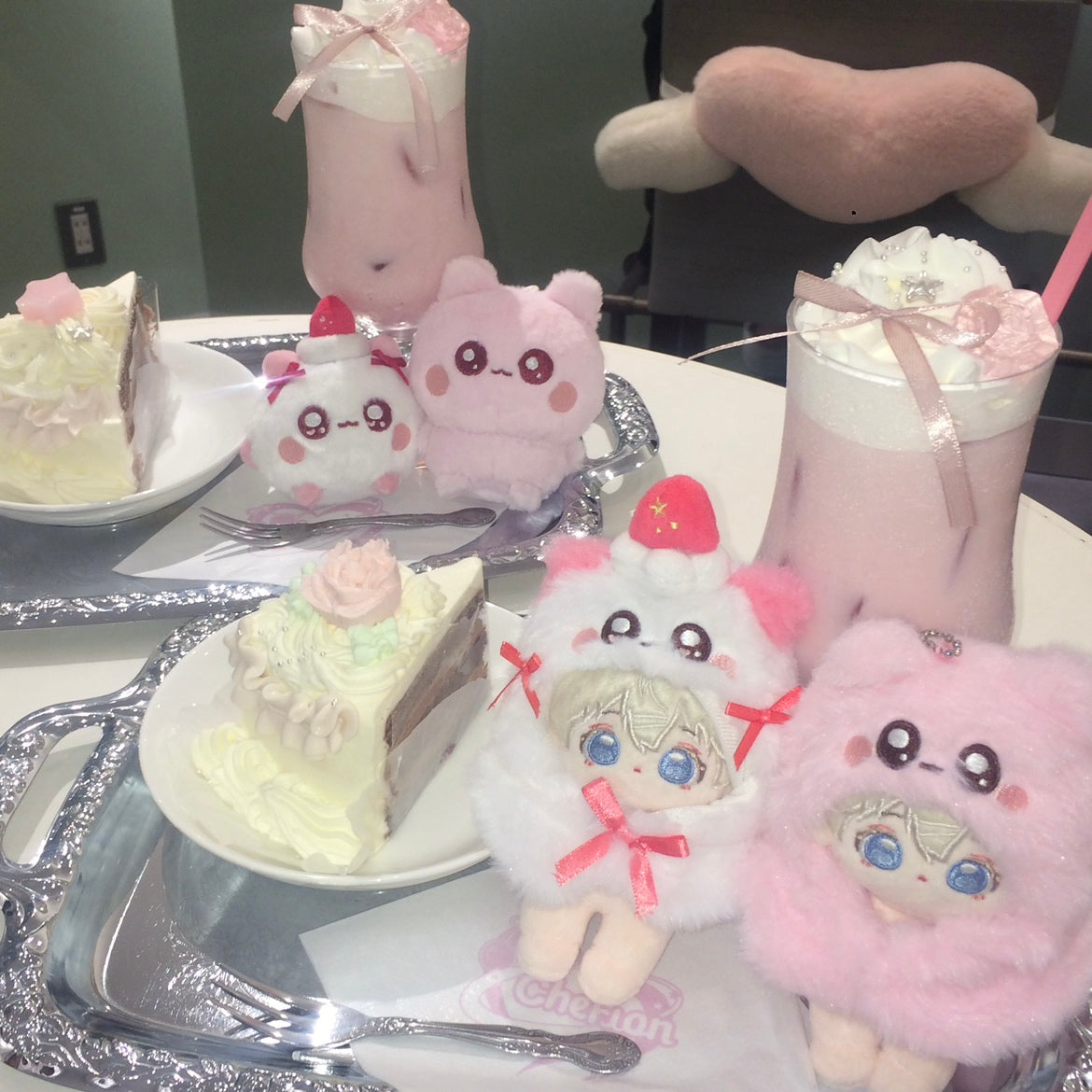 【キーリング】うちゃ&もっちりはむ 推し活シリーズ🎀 by PNCA