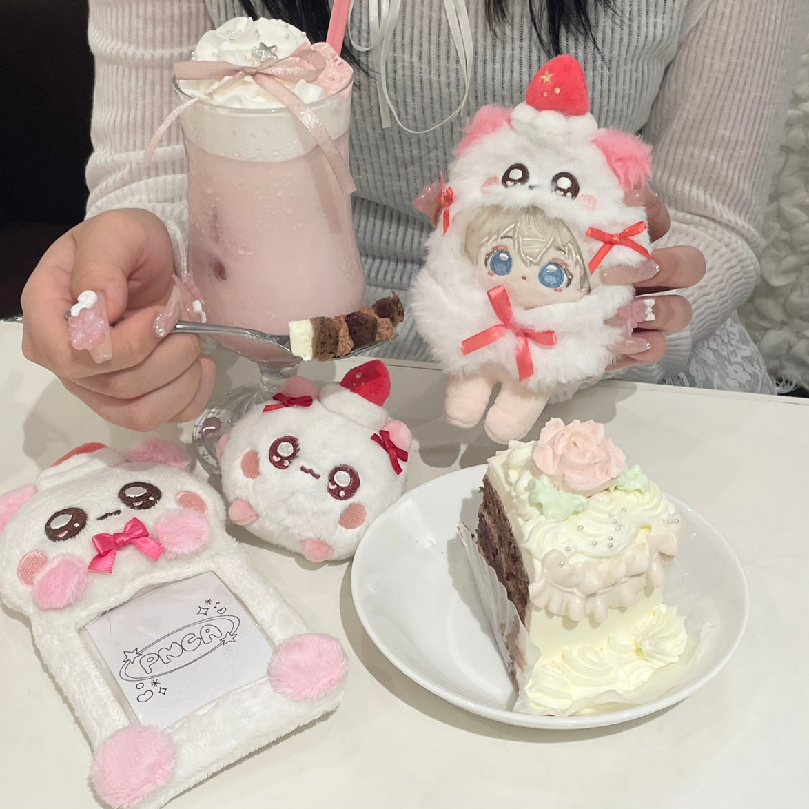 【10cmぬい服】うちゃ&もっちりはむ 推し活シリーズ🎀 by PNCA