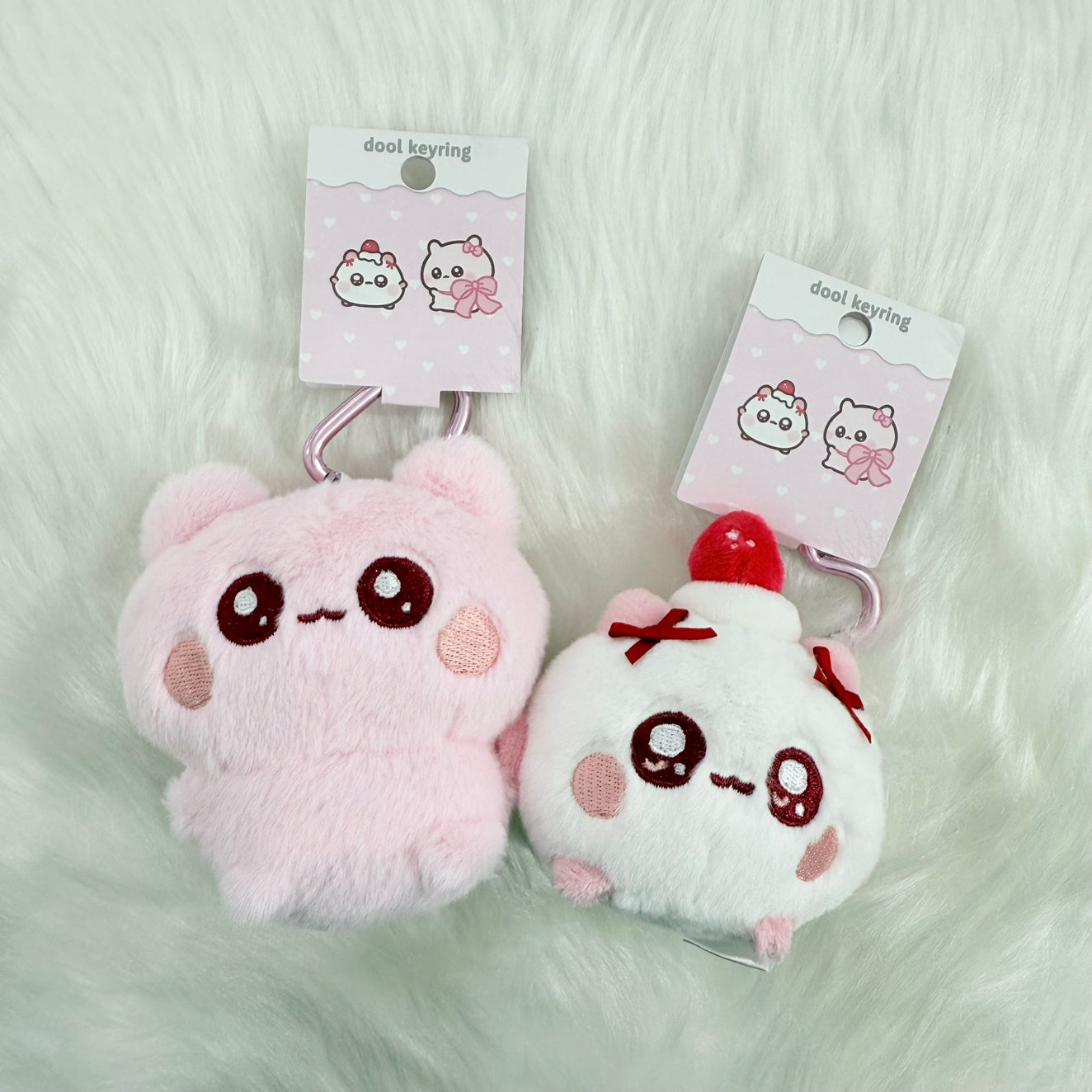 【キーリング】うちゃ&もっちりはむ 推し活シリーズ🎀 by PNCA