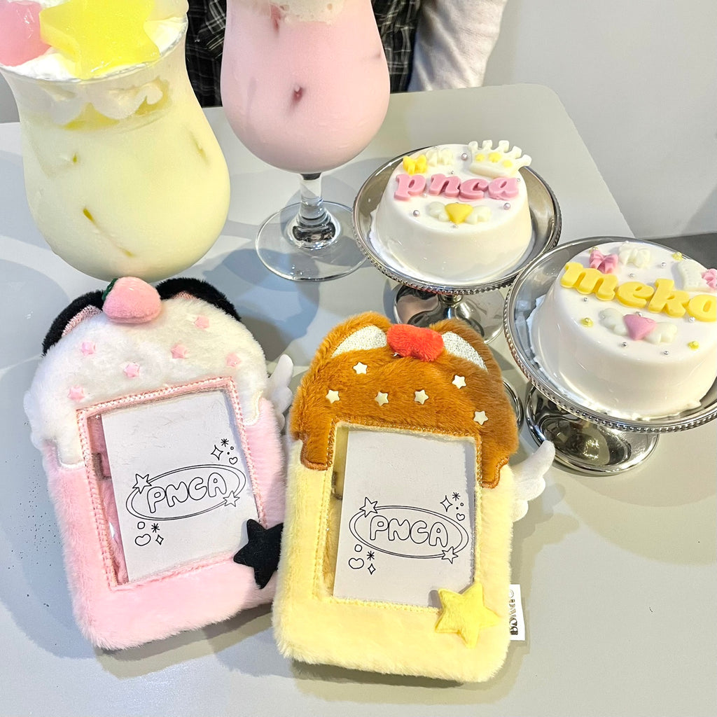 【ふわふわトレカホルダー】MEKO Sweet Cafe 推し活シリーズ🍀by PNCA