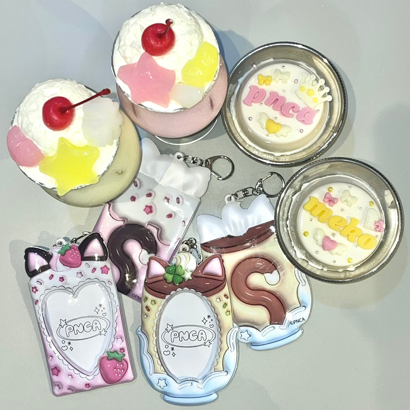 【ぷっくりトレカホルダー】MEKO Sweet Cafe 推し活シリーズ🍀by PNCA