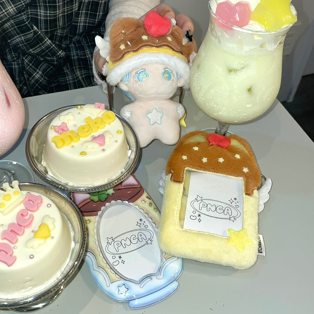 【ふわふわトレカホルダー】MEKO Sweet Cafe 推し活シリーズ🍀by PNCA