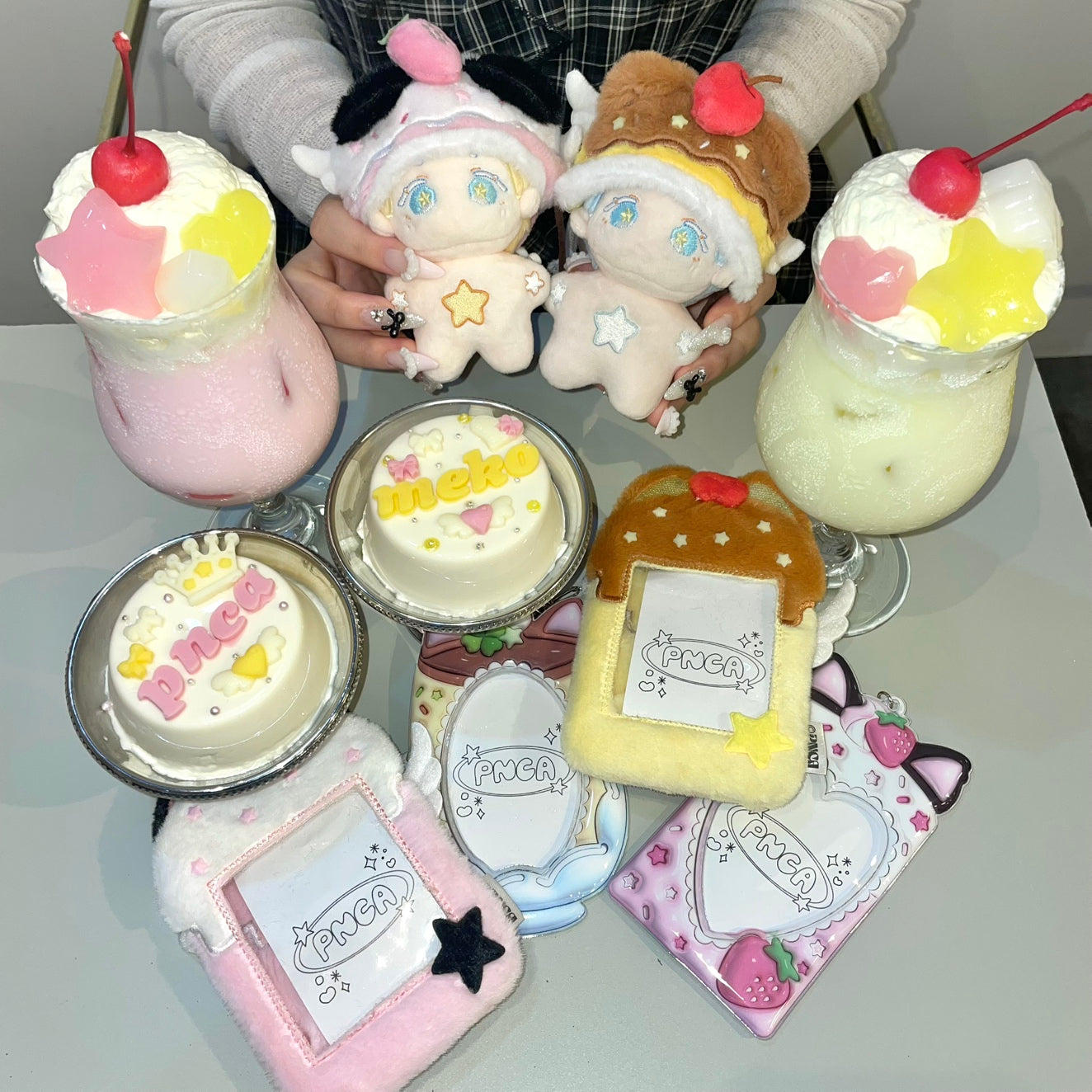 【10cmぬい服】MEKO Sweet Cafe 推し活シリーズ🍀by PNCA