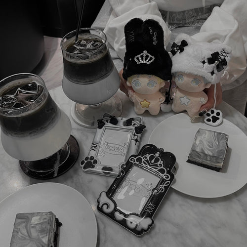 【10cmぬい服】うさおじょ&あざにゃん 推し活シリーズ🖤by PNCA