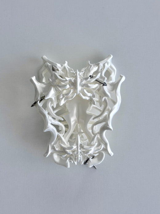 【3Dトレカホルダー】 YANZHUJI ゴシックボーンバタフライ