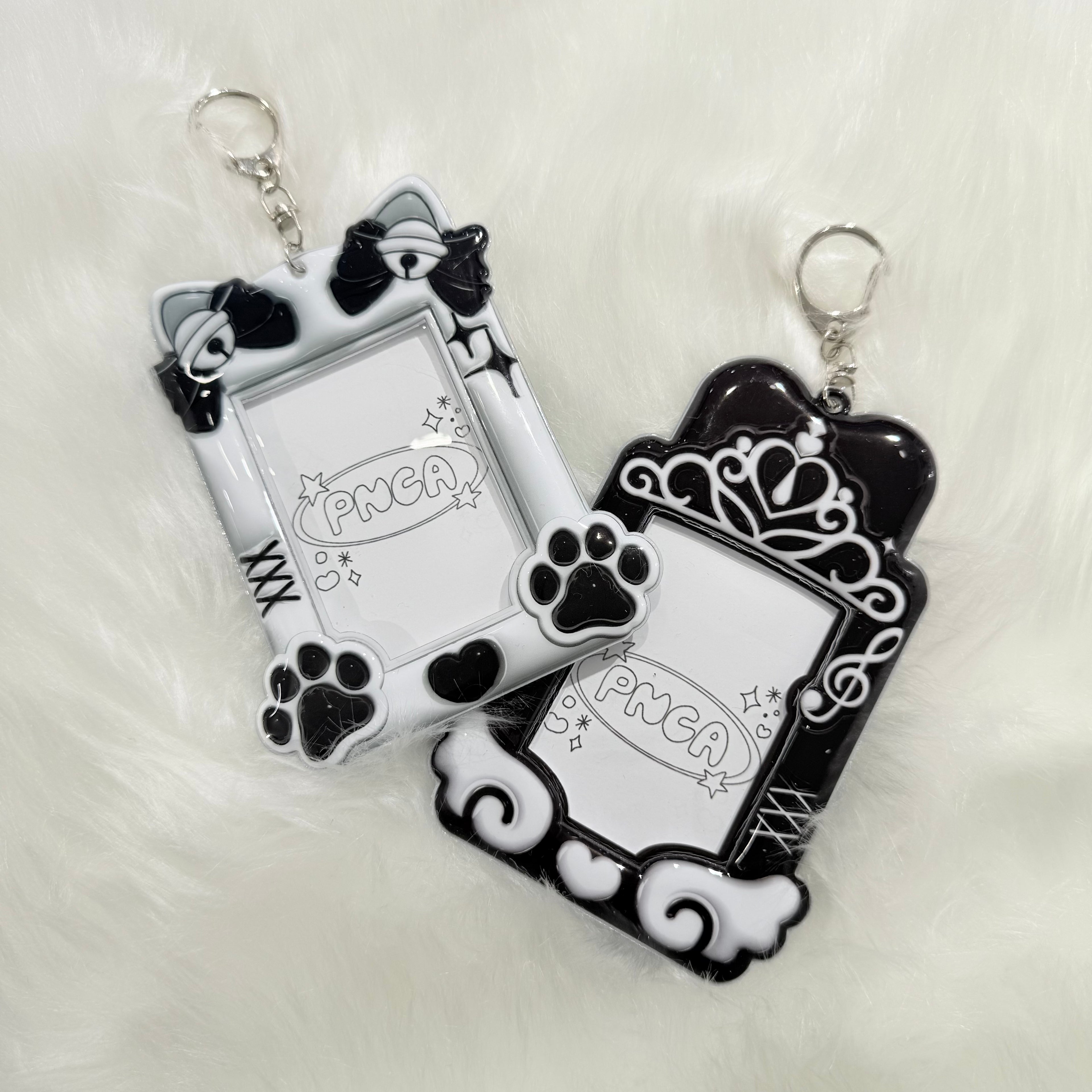 【ぷっくりトレカホルダー】うさおじょ&あざにゃん 推し活シリーズ🖤by PNCA