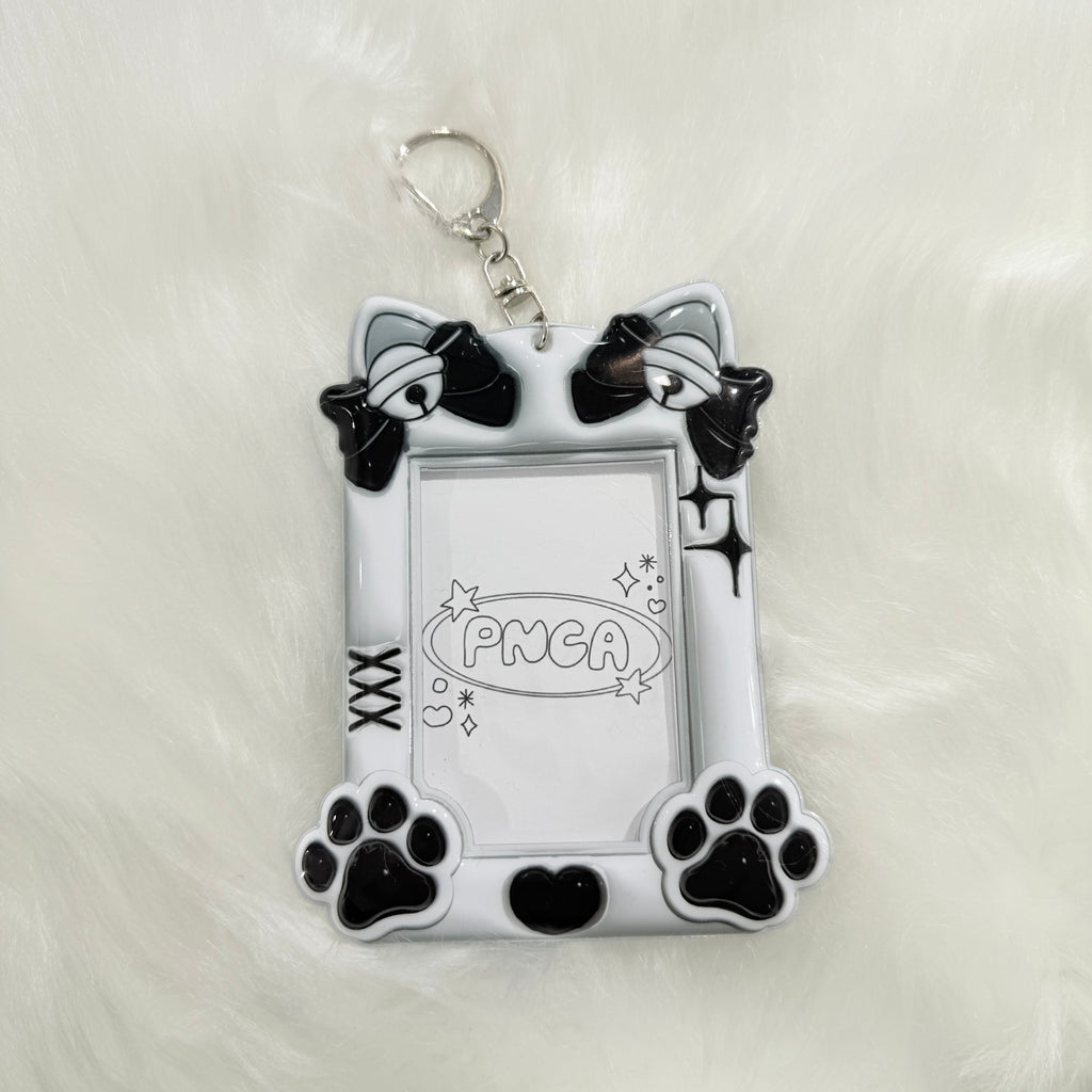 【ぷっくりトレカホルダー】うさおじょ&あざにゃん 推し活シリーズ🖤by PNCA