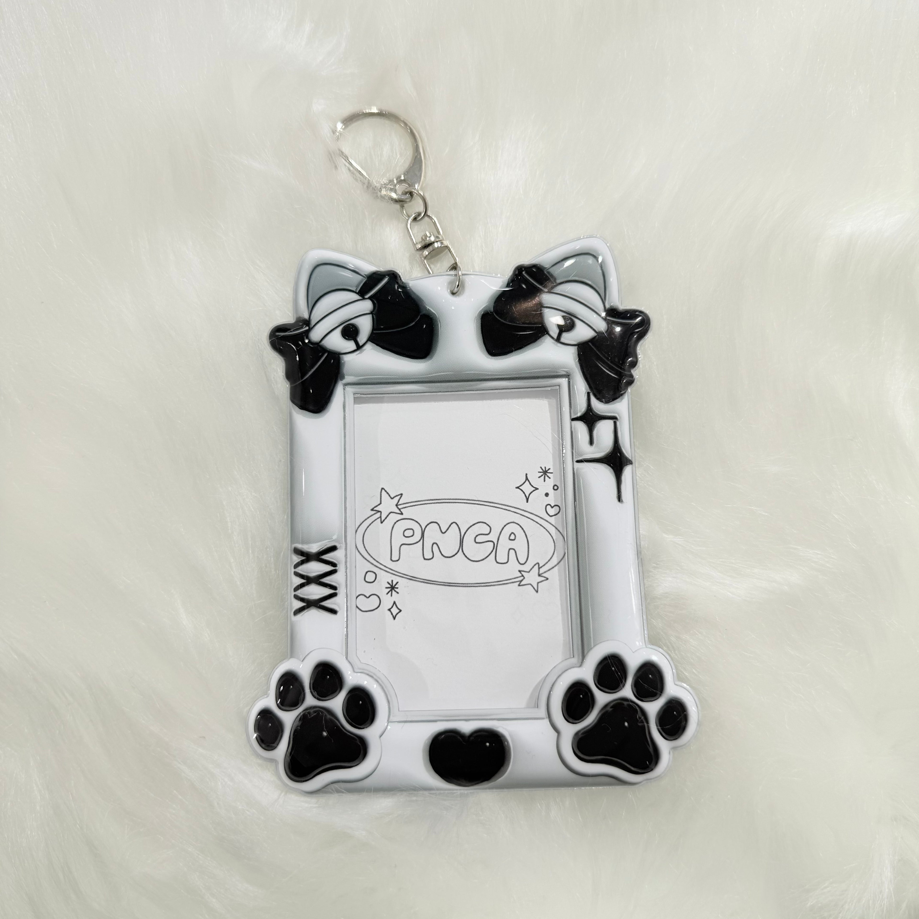 【ぷっくりトレカホルダー】うさおじょ&あざにゃん 推し活シリーズ🖤by PNCA