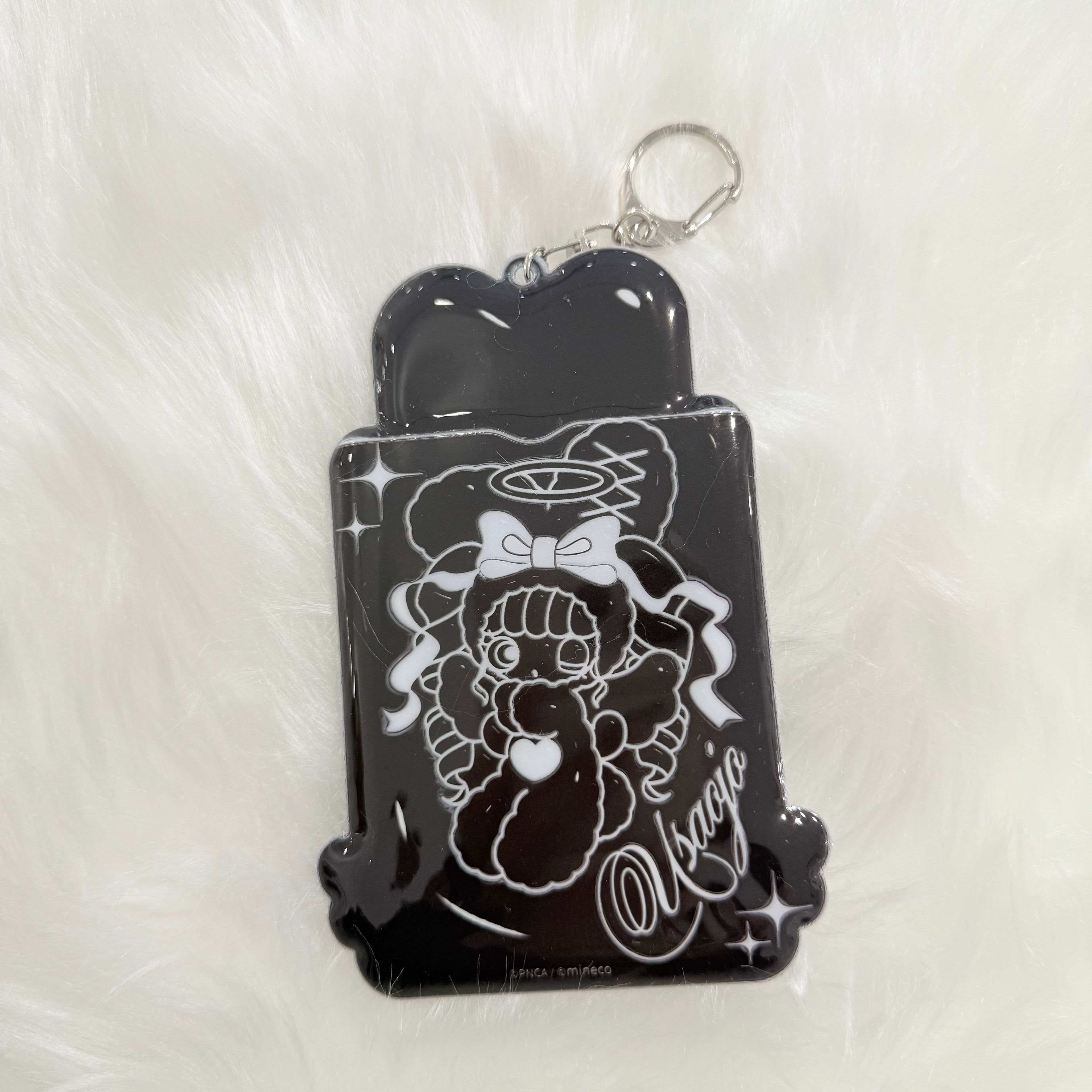 【ぷっくりトレカホルダー】うさおじょ&あざにゃん 推し活シリーズ🖤by PNCA