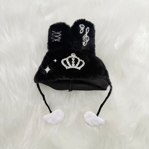 【10cmぬい服】うさおじょ&あざにゃん 推し活シリーズ🖤by PNCA