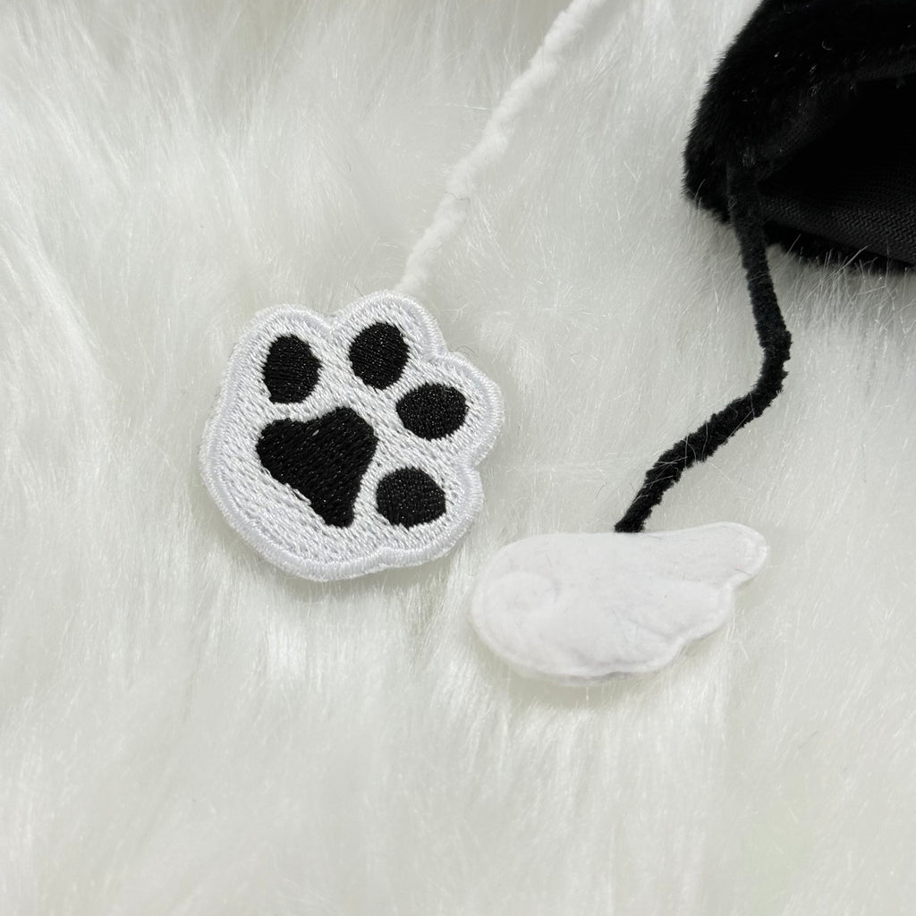 【10cmぬい服】うさおじょ&あざにゃん 推し活シリーズ🖤by PNCA