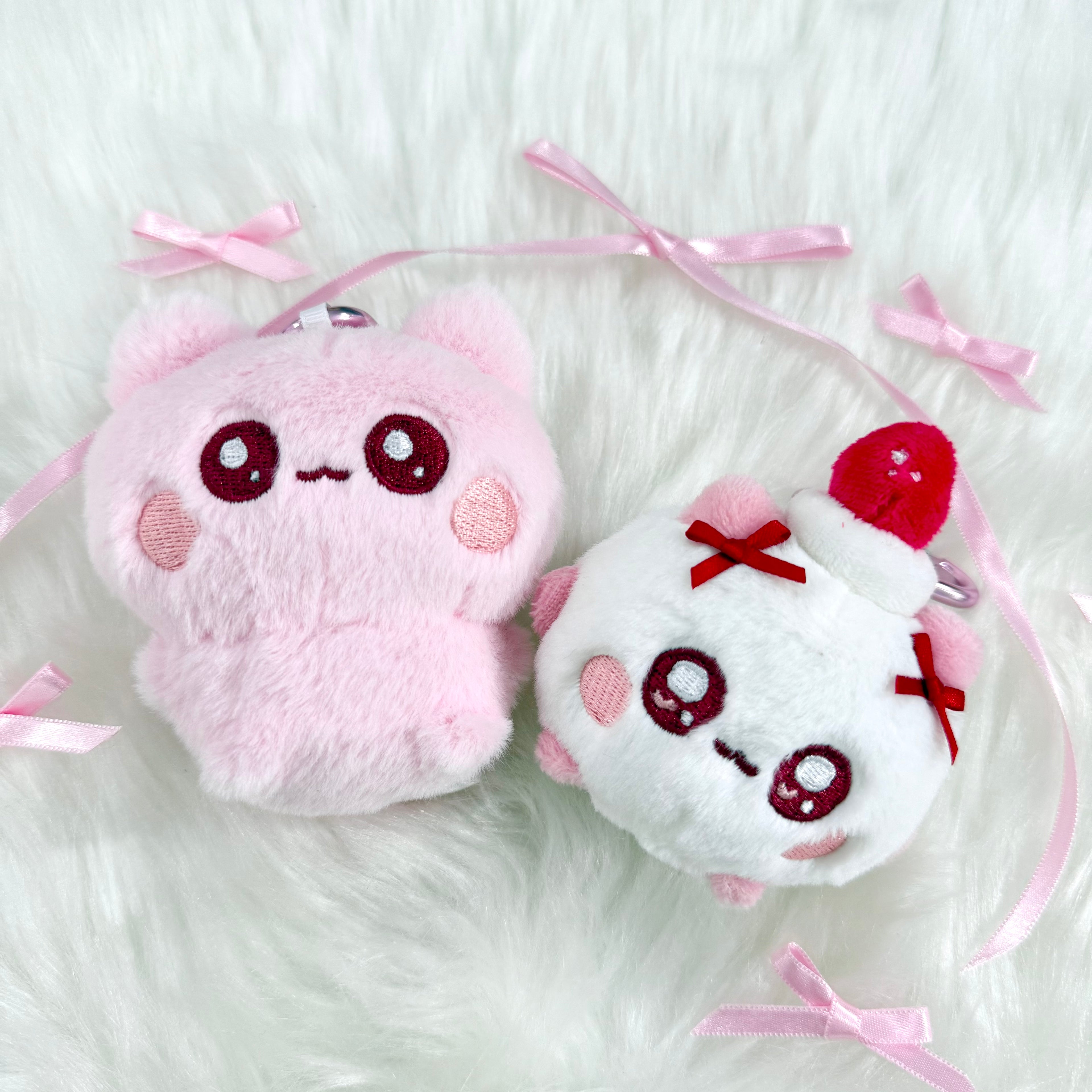 【キーリング】うちゃ&もっちりはむ 推し活シリーズ🎀 by PNCA