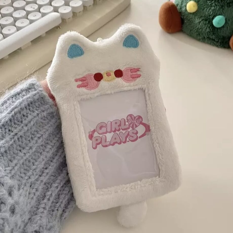 GirlPlaysしろねこトレカホルダー