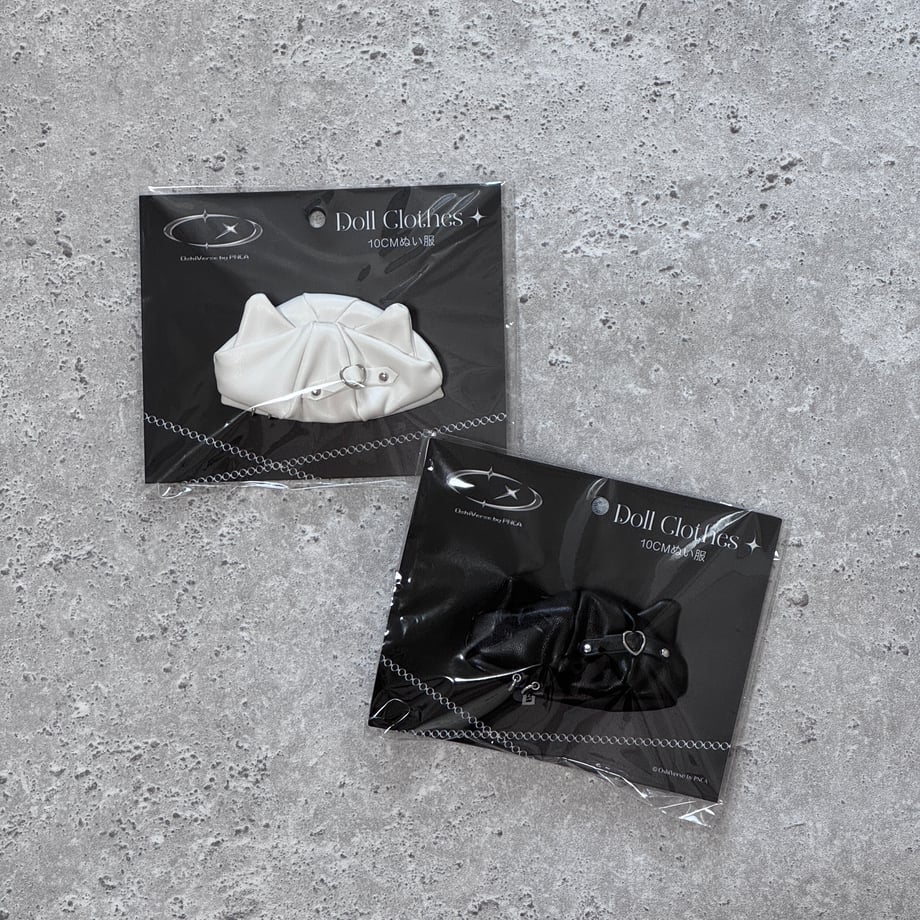 【10cm】ねこベレー帽ぬい服