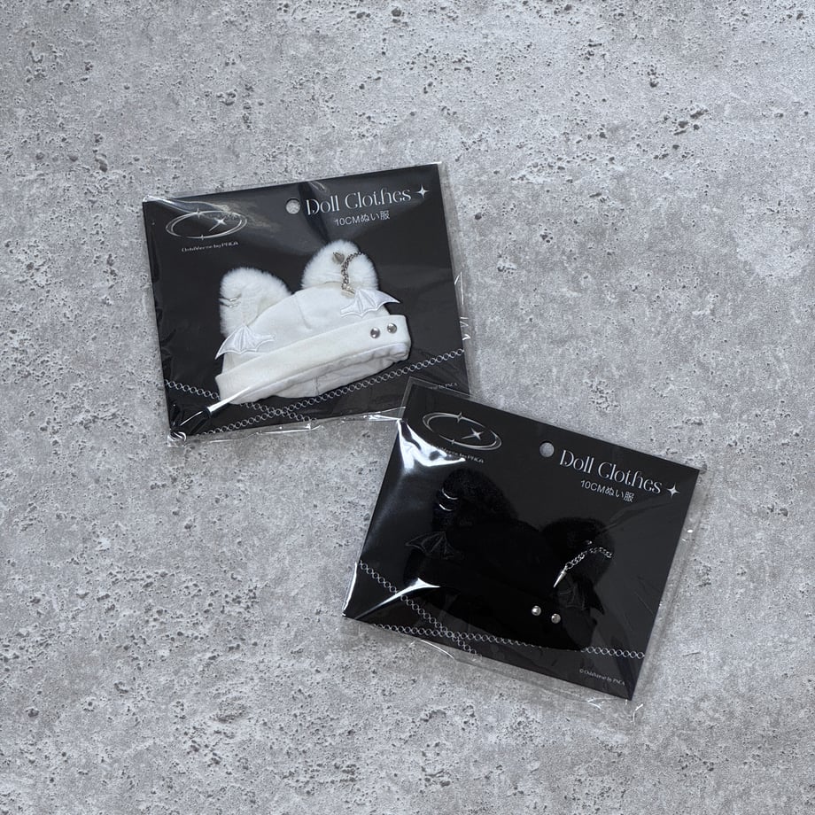 【10cm】デビねこ帽子ぬい服