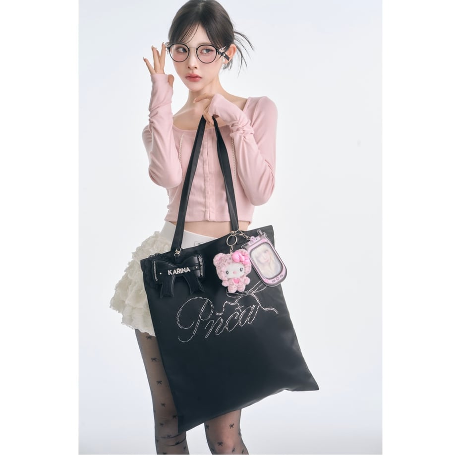 PNCAオリジナル推し活トート🎀🖤【Black】