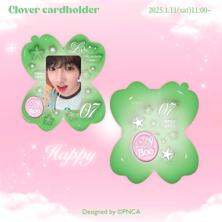PNCAトレカホルダー🍀クローバー