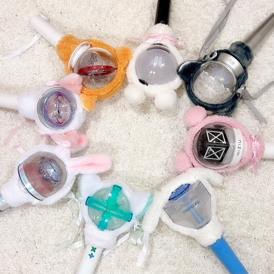 ペンラカバー くまピンク🎀