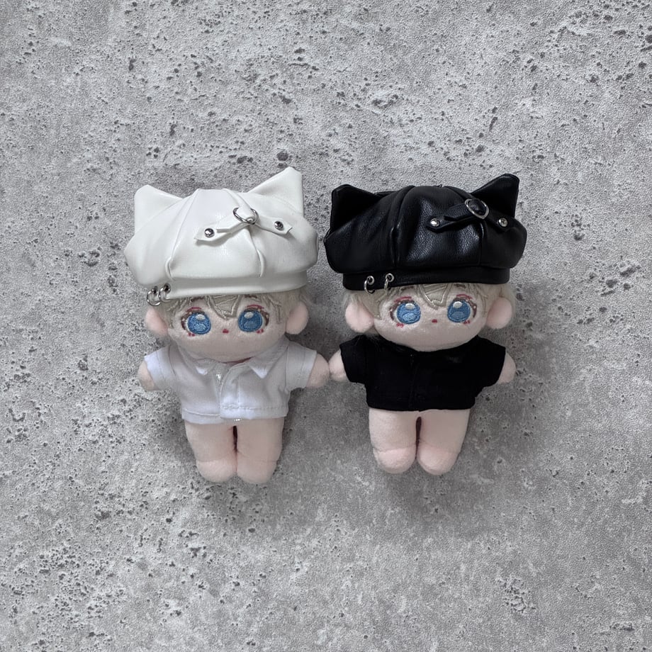 【10cm】ねこベレー帽ぬい服
