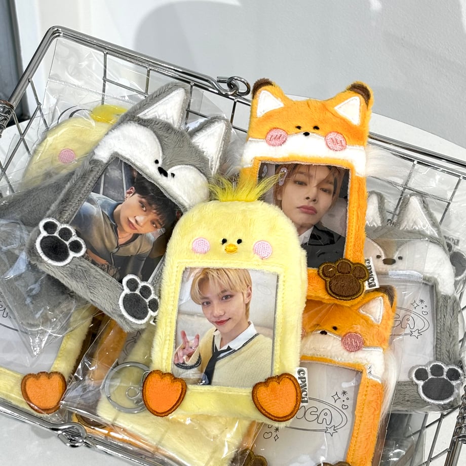 PNCAふわふわトレカホルダーオオカミ